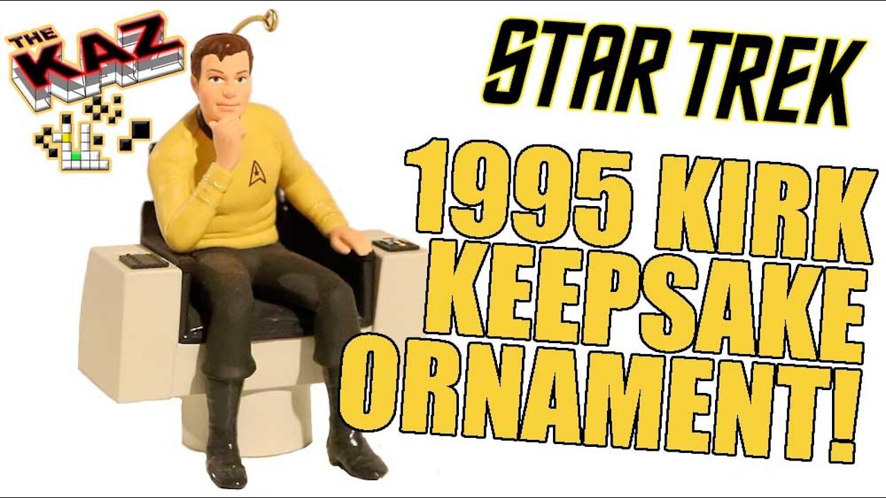 1995 Captain Kirk Hallmark Keepsake Ornament