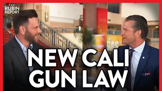 Dave Rubin Gives a Priceless Reaction to California's New Gun Law | POLITICS | Rubin Report