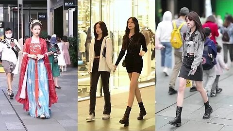 Chinese Girls Street Fashion Ep 14