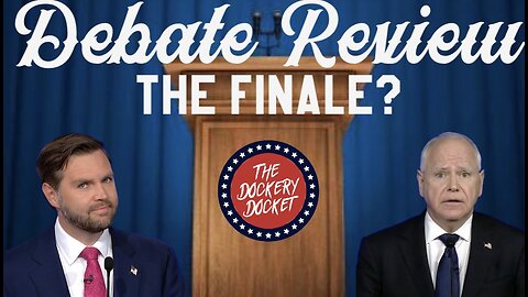 Debate Review The Finale?