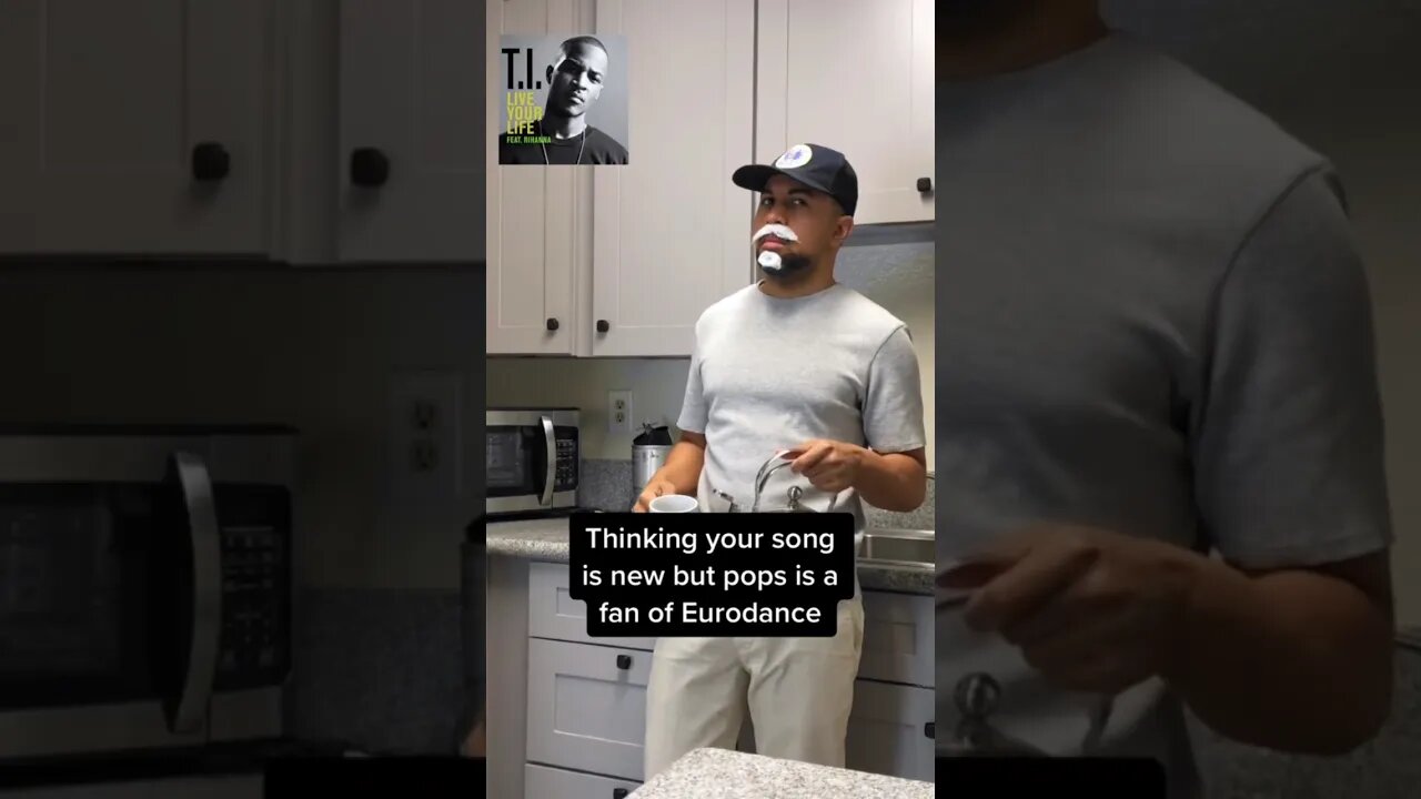 Pops isnt having it with the remakes | TI fr. Rihanna - Live Your Life