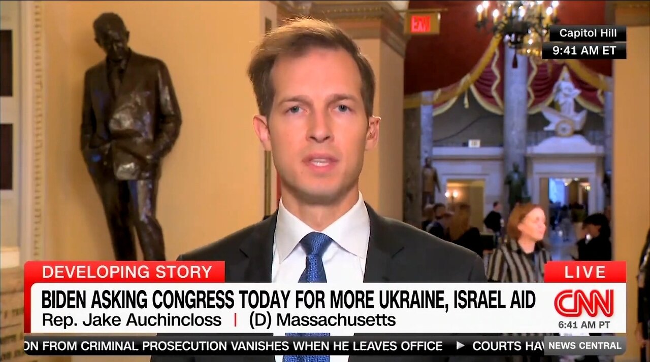 Democrat Rep Says You Have No Moral Compass If You Question Linking Ukraine & Israel Funding