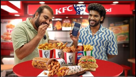 Finish Full Menu of KFC get 10,000