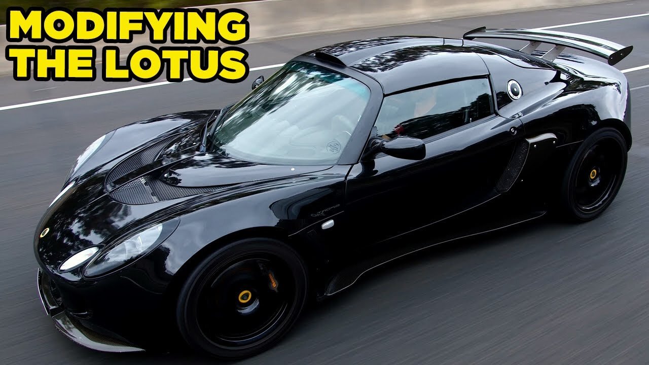 Modifying the LOTUS ⁄⁄ LET THE MODS BEGIN (Epic Supercharger Sounds!!)