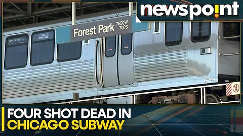 US Gun Violence: Four people fatally shot inside subway train in Chicago | WION Newspoint