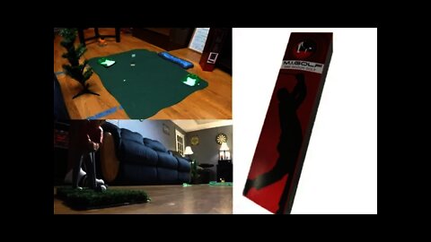 M.I. Mini Indoor Golf Unboxing