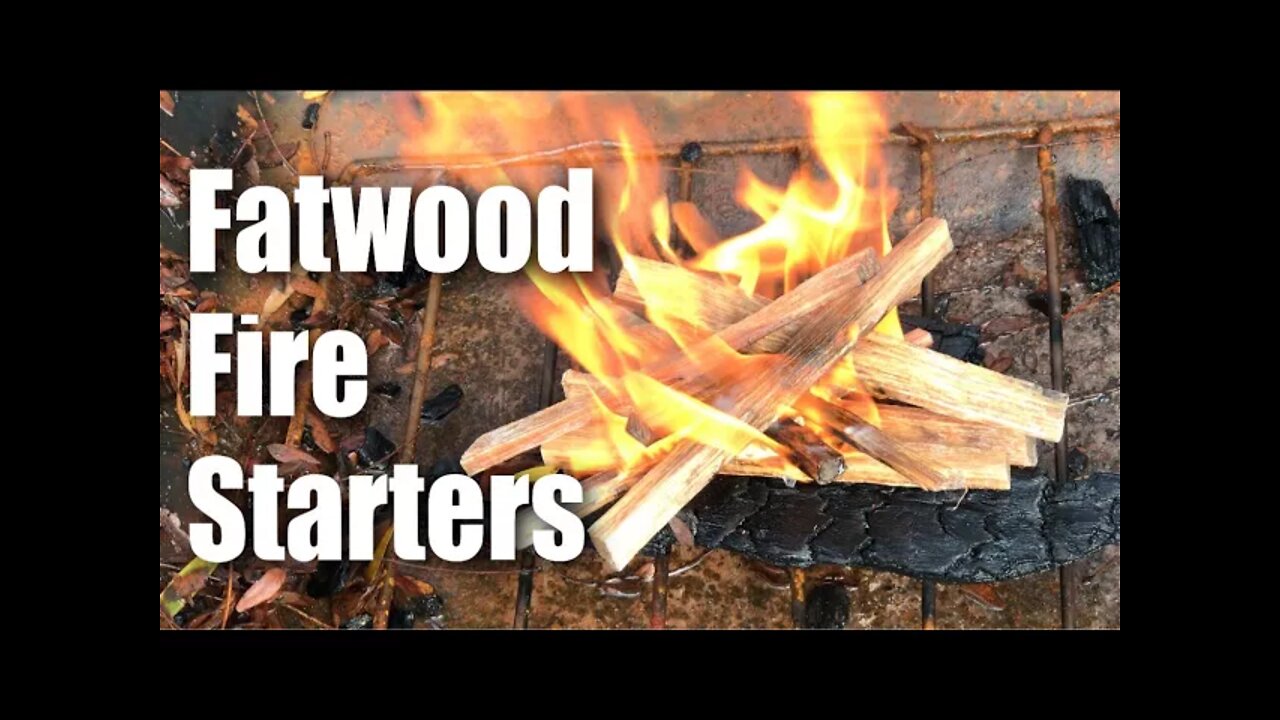 Fatwood Fire Starter Resin-filled Kindling Wood by Plow & Hearth Review