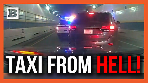 Taxi from Hell! Three Taxi Riders Get "Thrill" of Their Lives When Police Chase Ensues