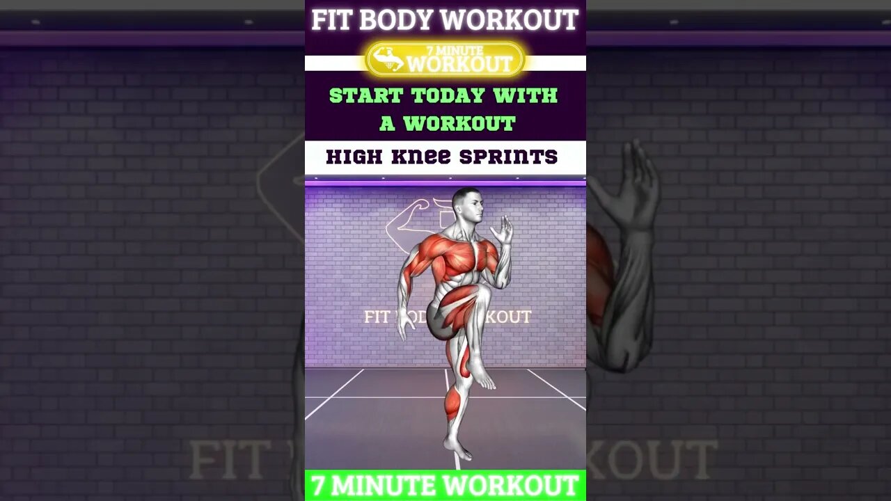 This Short 7 Min Workout = 1 Hour On Treadmill! #workout