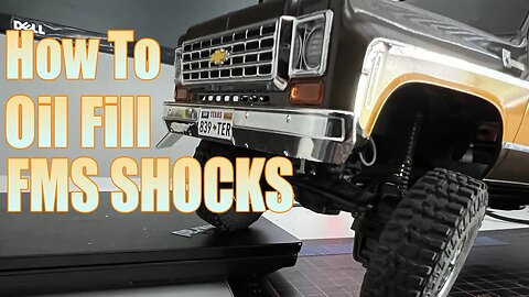 How To: Oil Fill Your FMS Shocks!