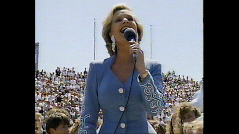 May 29, 1994 - Florence Henderson Delivers the National Anthem at the Indy 500