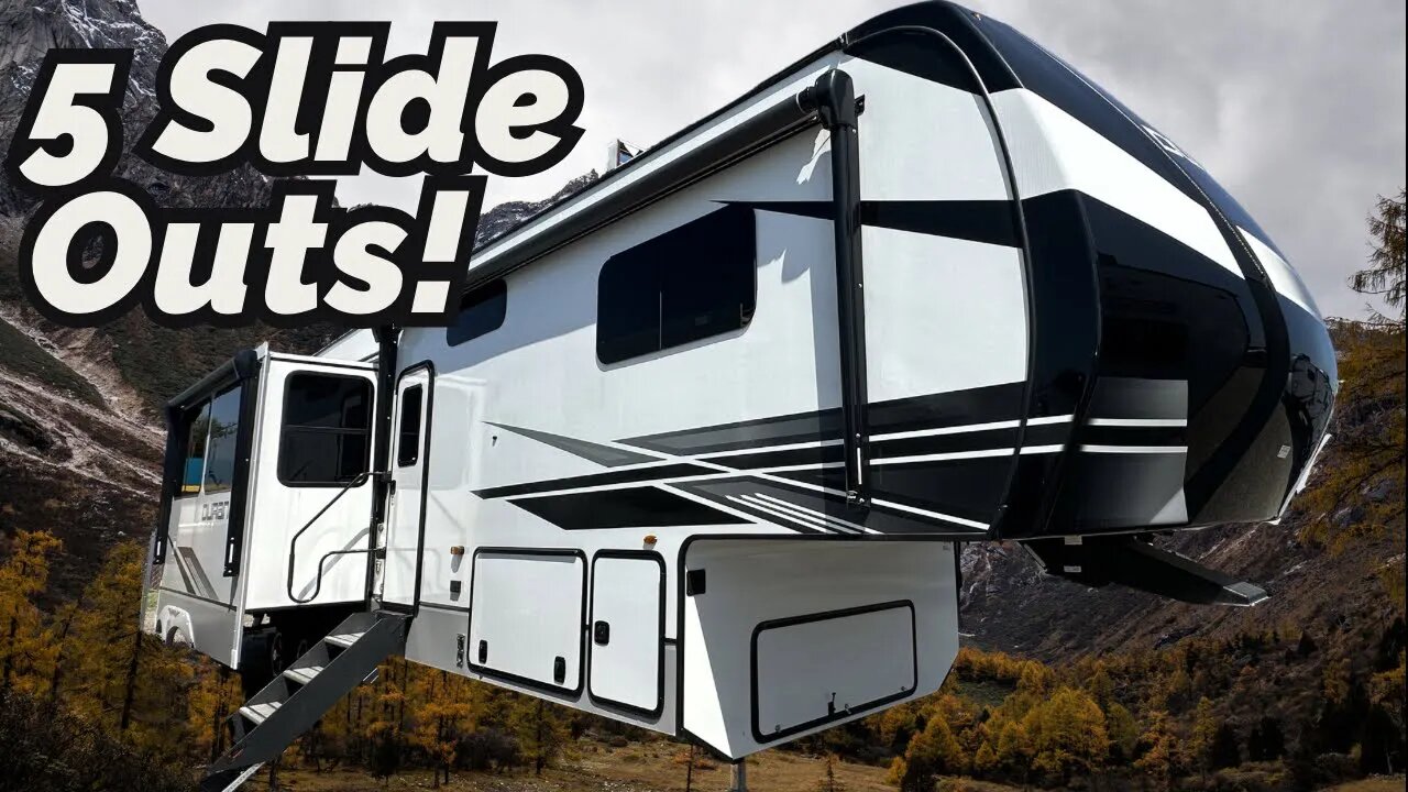 MOST AFFORDABLE 2 full bed and bath fifth wheel RV | 2023 KZ Durango 349DBF