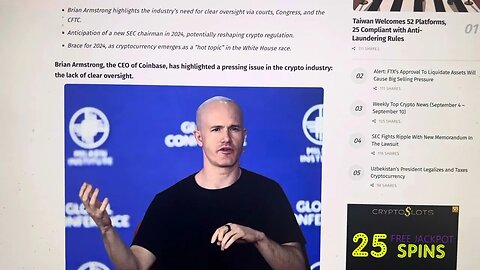 KABOOM…COINBASE GOES AFTER USA PRESIDENT 2024 ELECTION!!!!