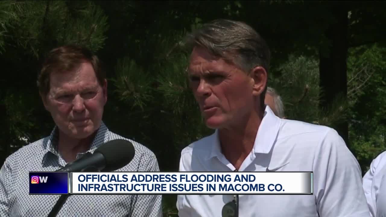 Officials address flooding, infrastructure issues in Macomb County
