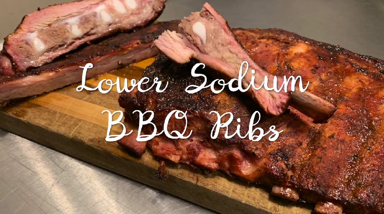 Awesome Lower Sodium BBQ Ribs...your taste buds will thank you!