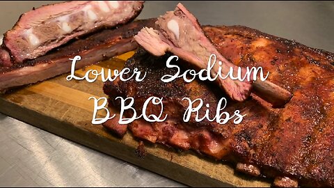 Awesome Lower Sodium BBQ Ribs...your taste buds will thank you!