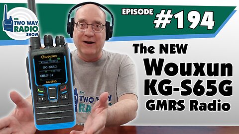The NEW Wouxun KG-S65G GMRS Radio | TWRS-194