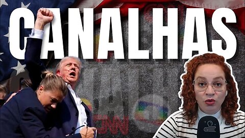 Paula Marisa - Atentado contra Trump e a CANALHICE da mídia