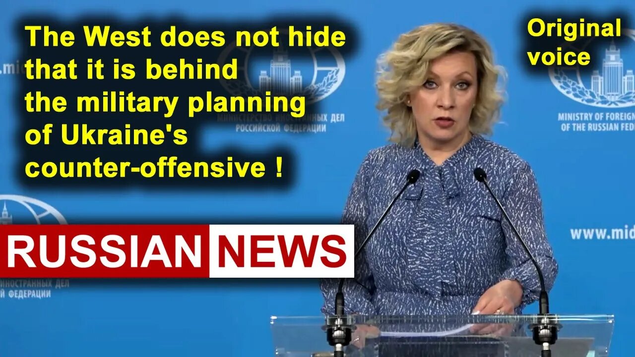 The West does not hide that it is behind military planning of Ukraine's counter-offensive! Russia RU