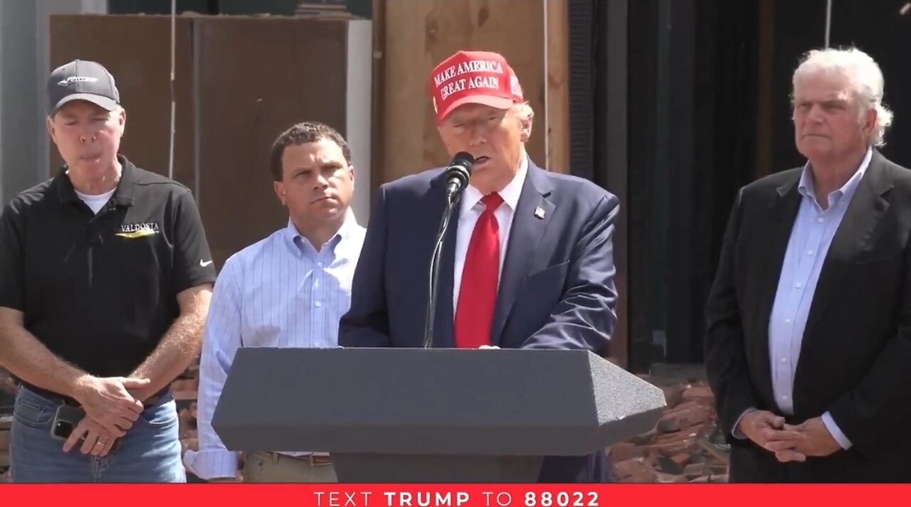 Trump Calls for Unity Amid Hurricane Helene Aftermath