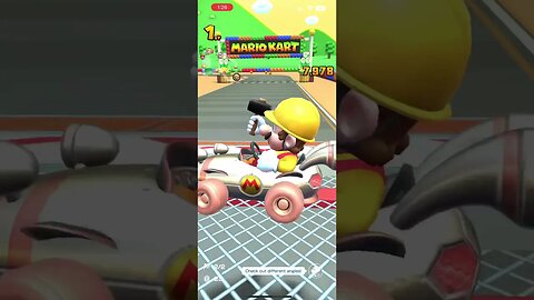 Mario Kart Tour - Builder Mario Gameplay (New Year’s Tour 2023 Spotlight Shop Reward)