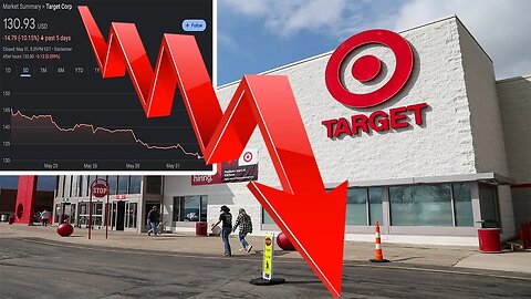 Target is suffering a Bud Light like COLLAPSE on the stock market! WOKENESS is TANKING business!