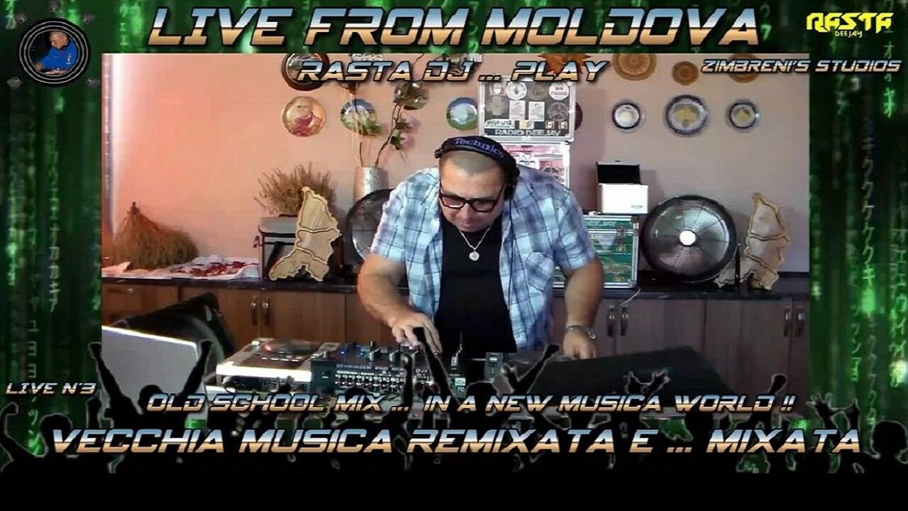 LIVE n° 3 by Rasta DJ ... Remixando i Remix .. Old Style (27-9-2024)