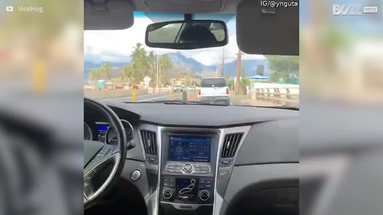 Frayeur sur l'autoroute: un pneu se détache et percute un véhicule