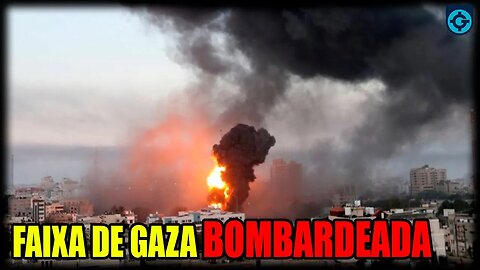 ⚠️URGENTE | O INÚTIL e SELVAGEM Bombardeio na Faixa de Gaza | 🔴Live Geoforça