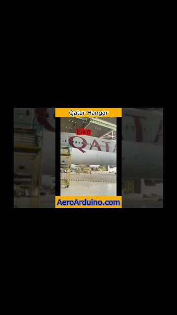 Qatar #Airways Hangar Maintenance #Aviation #AeroArduino