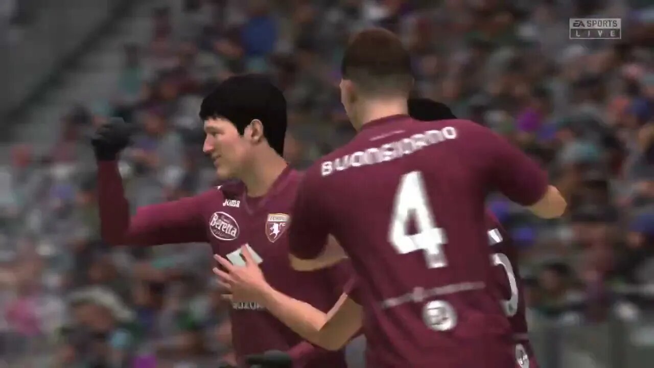 E:250 23-02-25- 13m- Torino Goes Up on Juventus from the Shomurodov Corner Header!