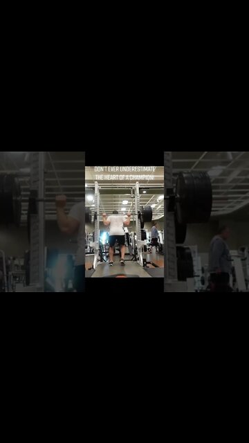 Don’t ever underestimate the heart of a champion!