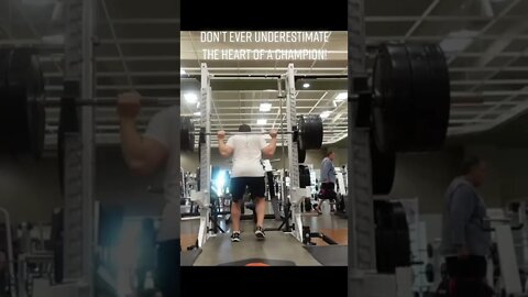 Don’t ever underestimate the heart of a champion!