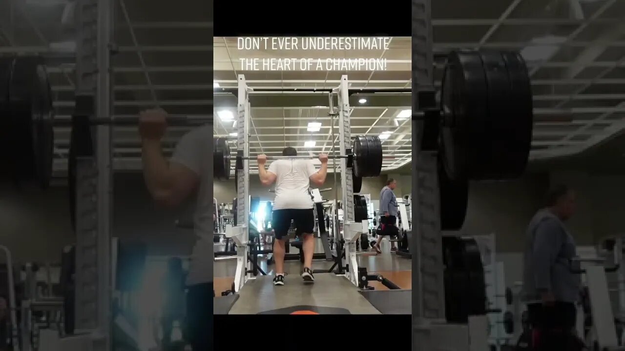 Don’t ever underestimate the heart of a champion!
