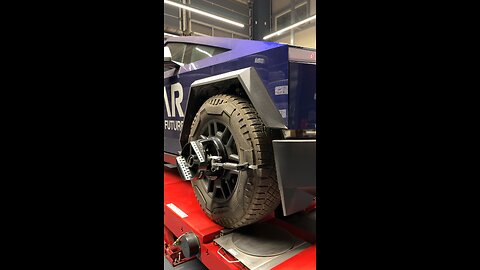New car in town for wheel alignment