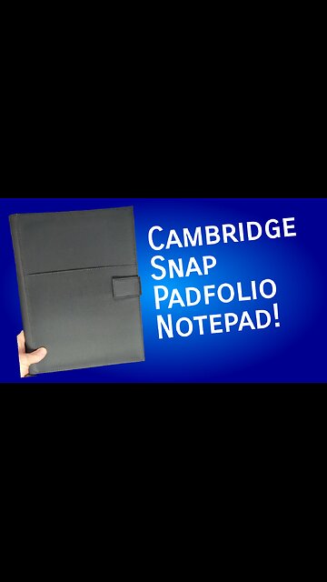 The Ultimate Snap Padfolio Experience #notepad #pen #notepads #padfolio #youtubeshorts #youtubeshort