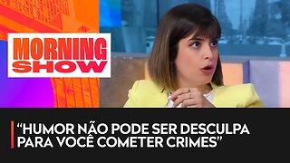 Tabata Amaral comenta sobre processo contra humorista Bruno Lambert