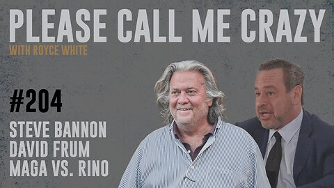 Steve Bannon vs. David Frum Debate (2016) | EP #204 | MAGA vs. RINO | Royce White