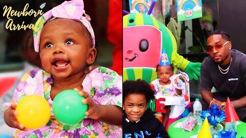 London On Da Track Host Daughter Princess Bubble Gum's 1st B-Day Party! 🎈