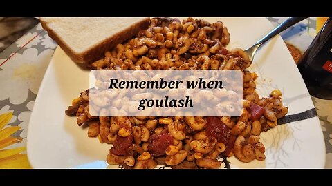 Remember when Goulash #goulash #homemade