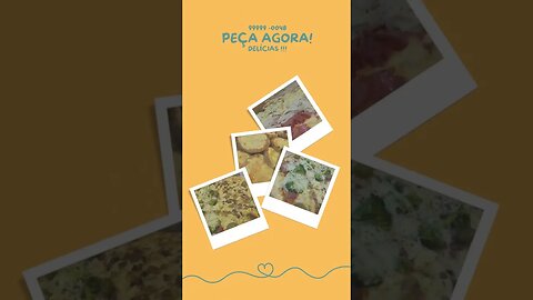 Story do Instagram Frango Empanado Moderno Laranja