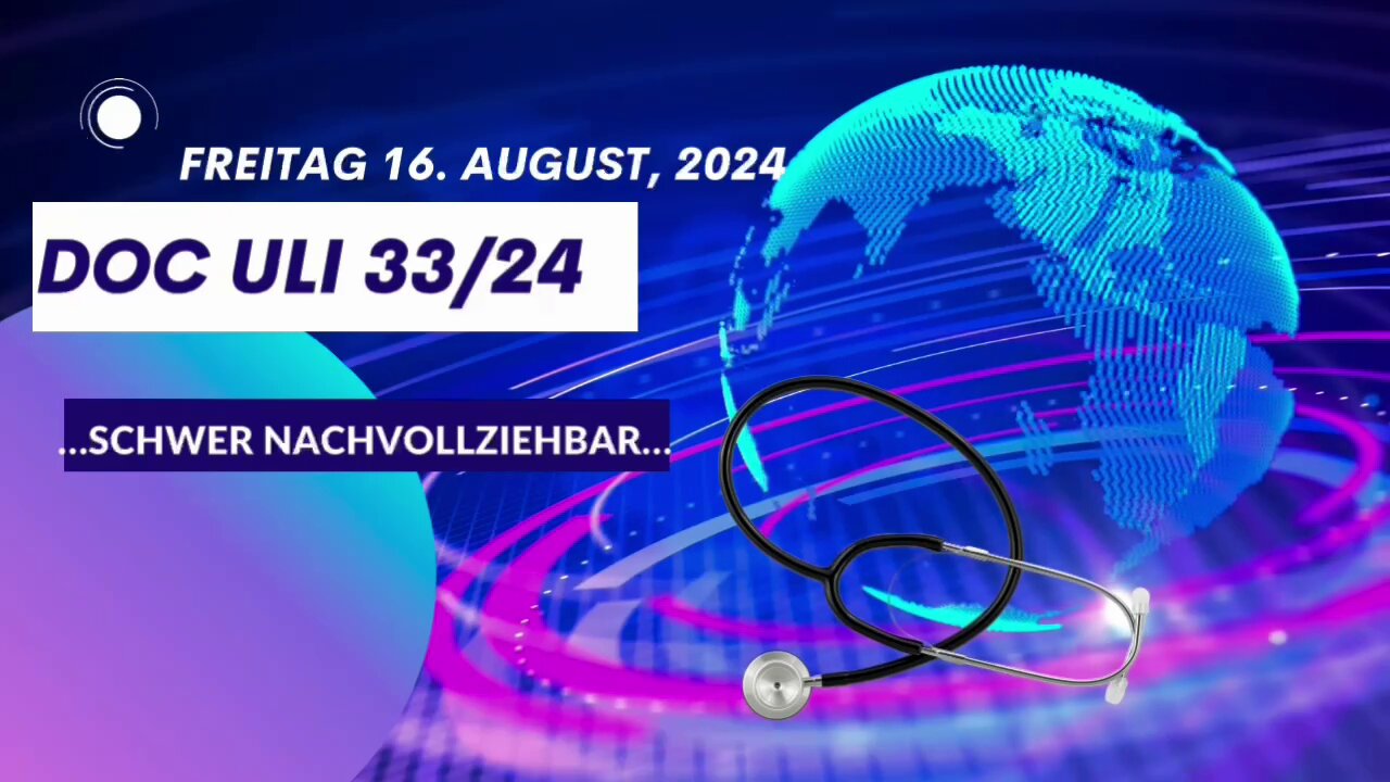 SCHWER NACHVOLLZIEHBAR👈🚑🇪🇺DOC ULI☝️33/24🇪🇺🚑🇨🇭🇦🇹🇩🇪