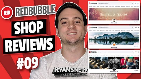 Redbubble Shop Reviews #9 (Focus on Good 🎨Design Fundamentals)