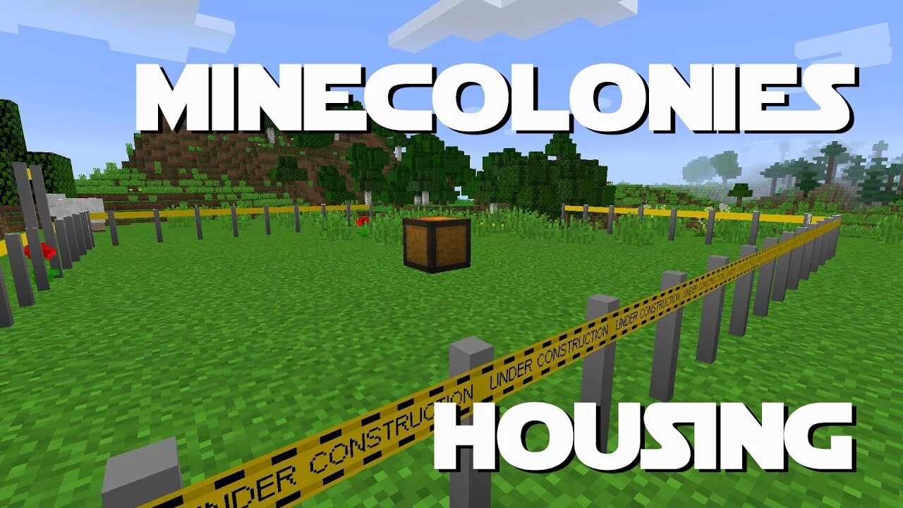 Minecraft Minecolonies -The Colony ep 18 - Colonist Housing