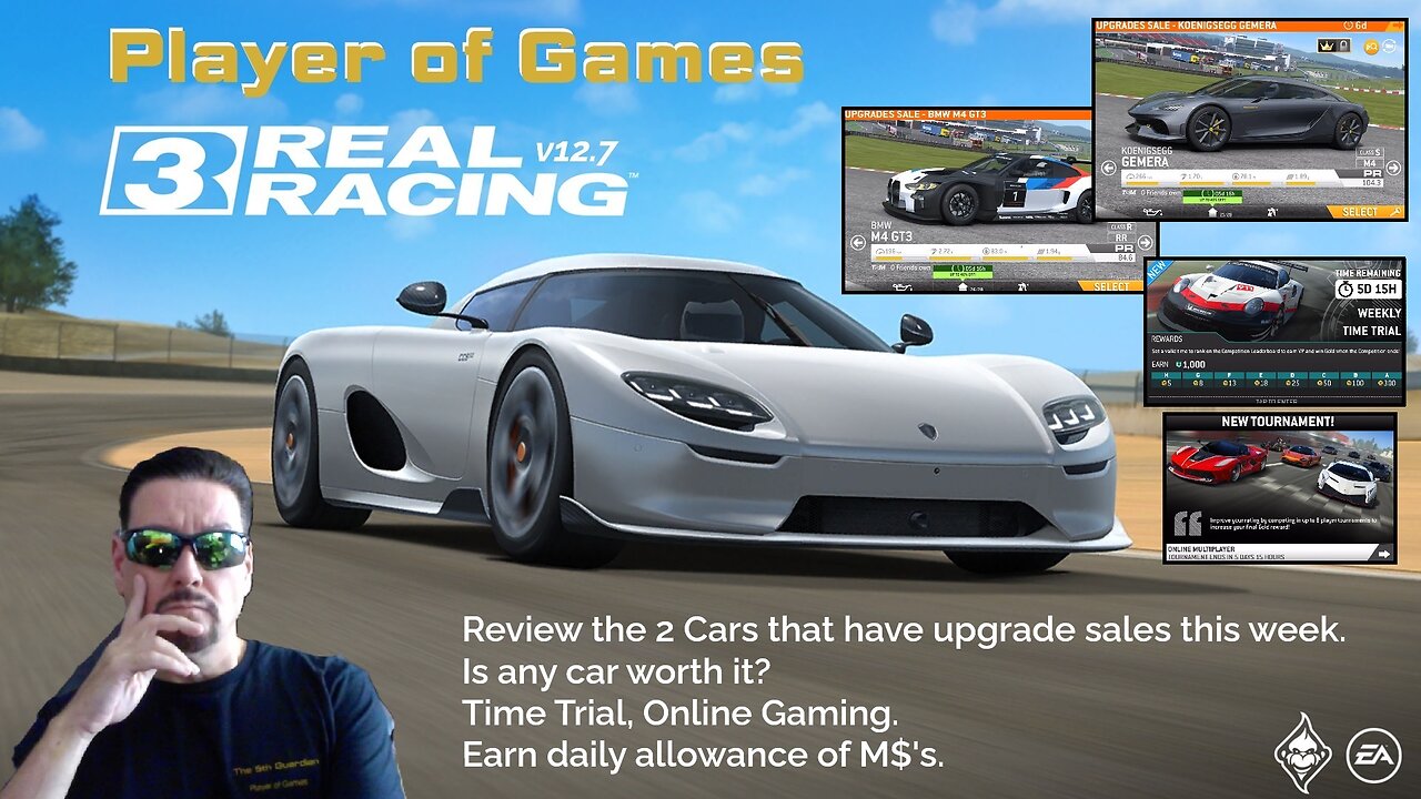 Player of Games: Real Racing 3 Update 12.7: Upgrade Sales, Time Trial , Online Gaming & Daily M$'s