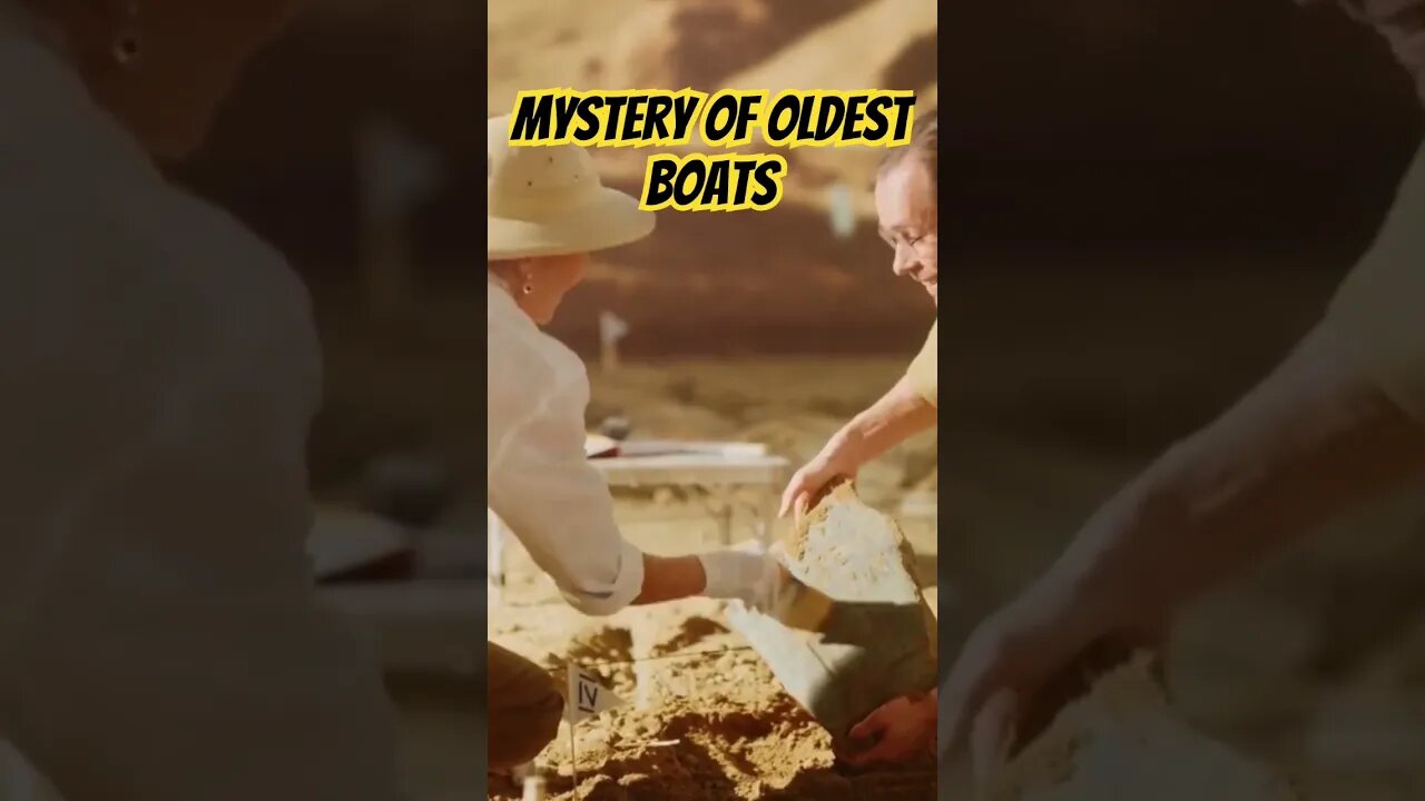 Mystery of oldest boats. #ancientcivilizations #egyptian #boats #archaeologicalexcavation