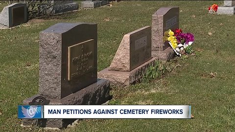 Wadsworth man petitions to move firework display out of cemetery