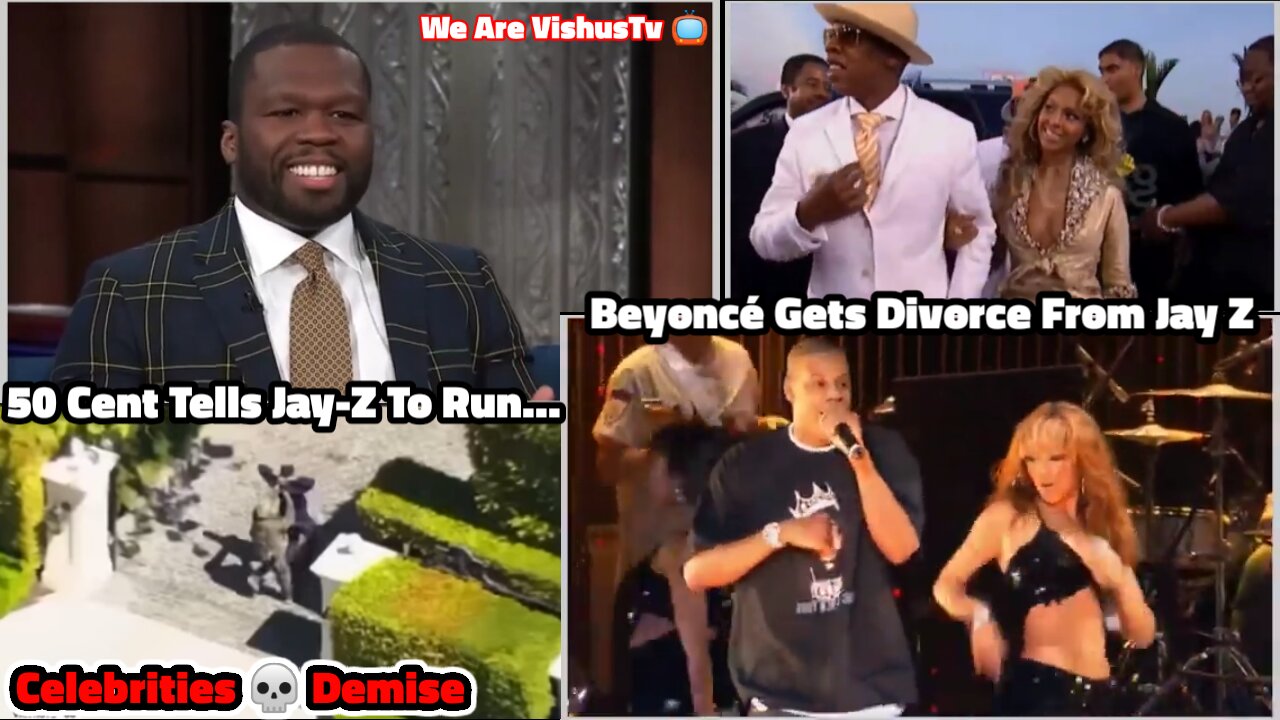 50 Cent¢ Tells Jay-Z To 🏃 RUN... & Beyoncé GETS Divorce From Jay-Z... #VishusTv 📺