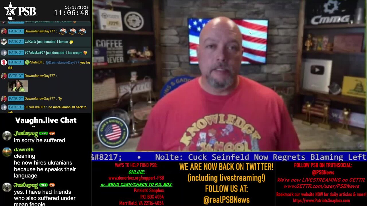 2024-10-18 11:00 EDT - Echo Chamber of Truth: with Erik Swanson