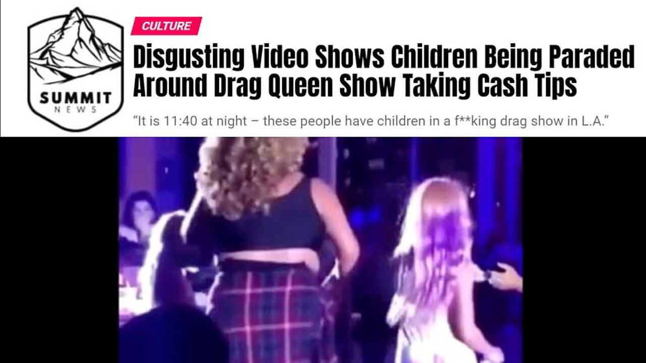 Viral Video Shows Children Being Paraded At Drag Queen Show